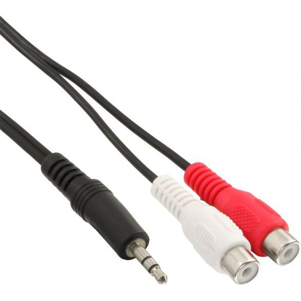 InLine 89941B cavo audio 3.5mm Nero