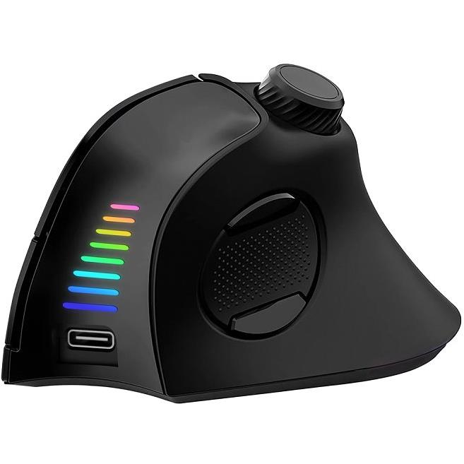 EVOLVEO TwinVerti vertikális ergonomikus egér, Bluetooth/2.4GHz (TWINVERTI)