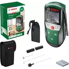 Bosch Cámara De Inspección Universalinspect (cámara De Endoscopio De Ø 8 Mm Con Imágenes En Color, Longitud Flexible De 0,95 M Y Función De Memoria Incorporada, En Caja De Cartón)