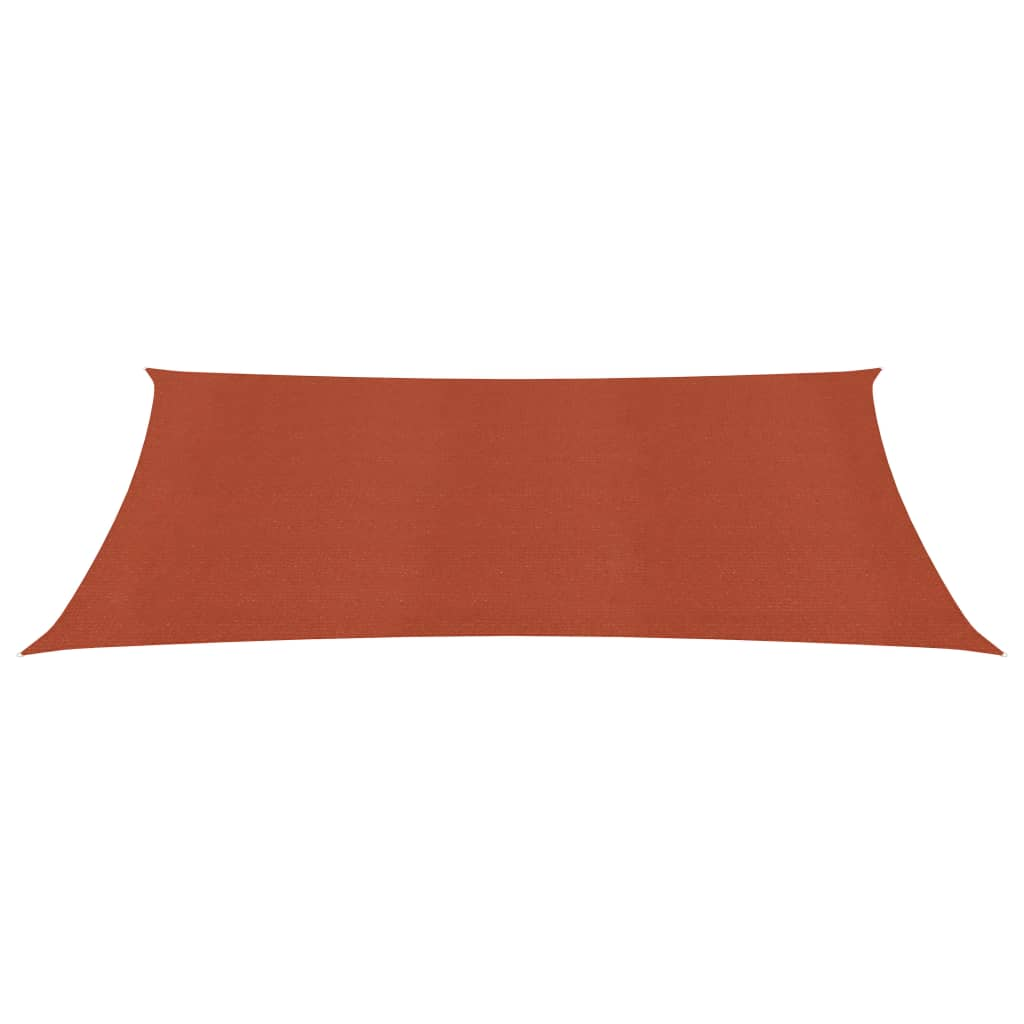 terrakotta HDPE napvitorla 160 g/m² 6 x 7 m (311359)