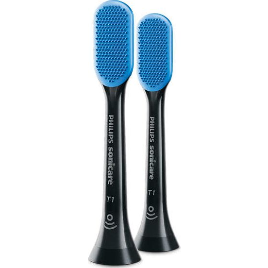 Philips Sonicare TongueCare+ HX8072/11 глава на четка за зъби 2 броя Черен, Син