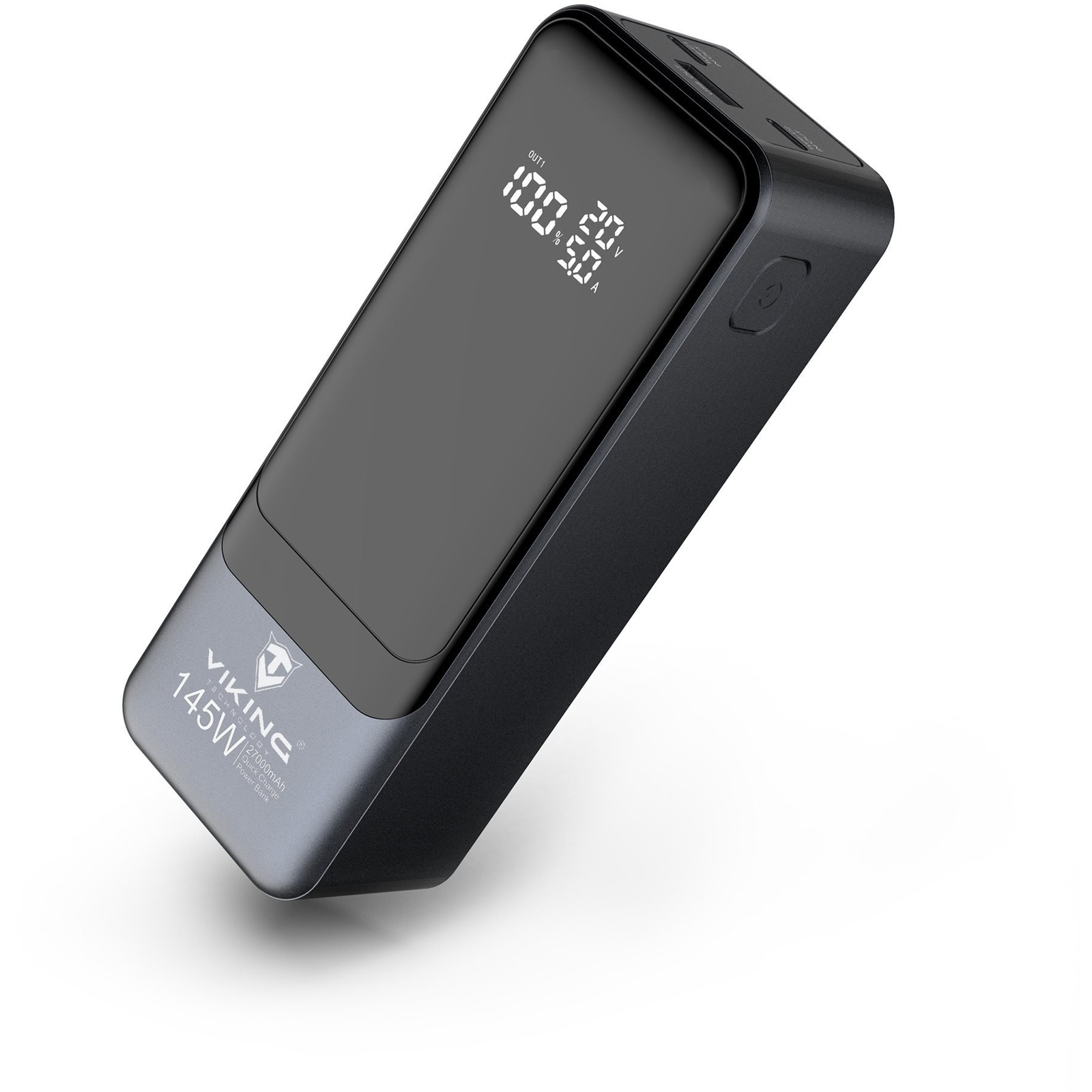 Powerbanka Viking 27000 mAh čierna (PN964PD)