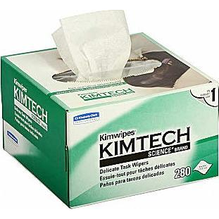 Pormentes tisztítókendő optikai szálakhoz 280db Kimwipes-G
