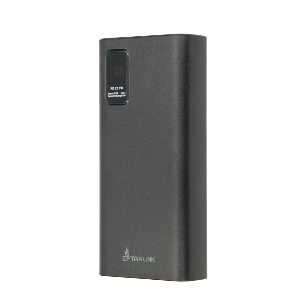ExtraLink EPB-068 Power Bank 20000mAh - Fekete (EX.19508)