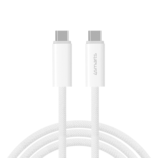 4smarts USB-C Kabel PremiumCord 240W 1.5m. wei