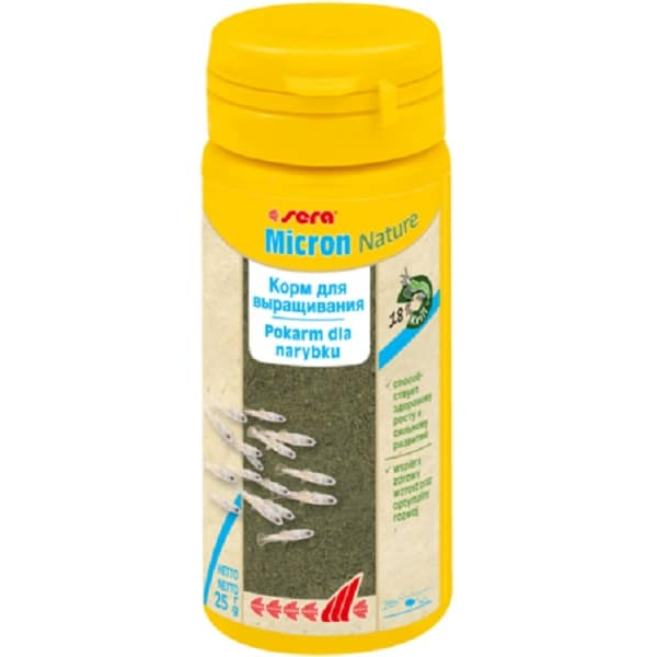 Sera Micron akvárium haltáp haleledel 50ml (25g)