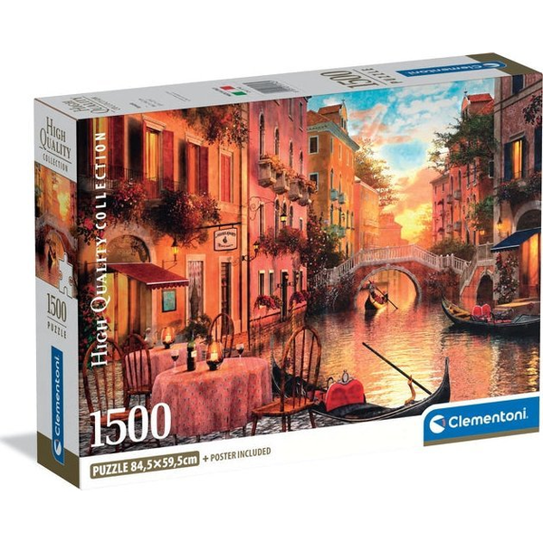 Clementoni High Quality Collection 31743 puzzel Legpuzzel 1500 stuk(s) Stad