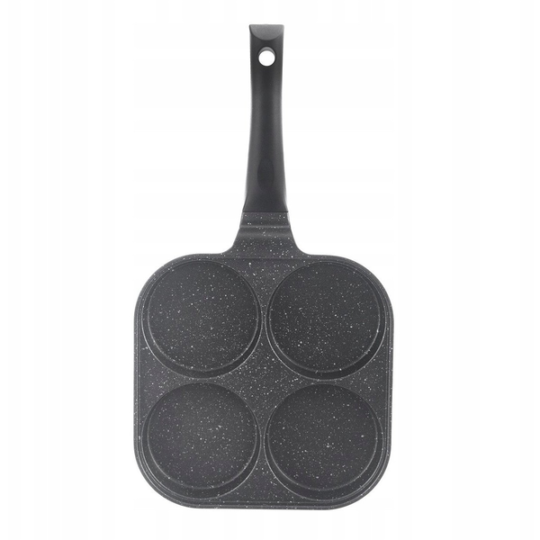 Patelnia do Smażenia Jajek Pancakes Granitowa na Gaz Indukcję ORION 22x22cm