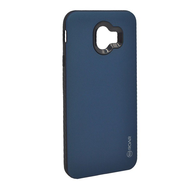 ROAR RICO ARMOR szilikon telefonvédő (közepesen ütésálló, műanyag hátlap, matt) SÖTÉTKÉK [Samsung Galaxy J4 (2018) SM-J400F]
