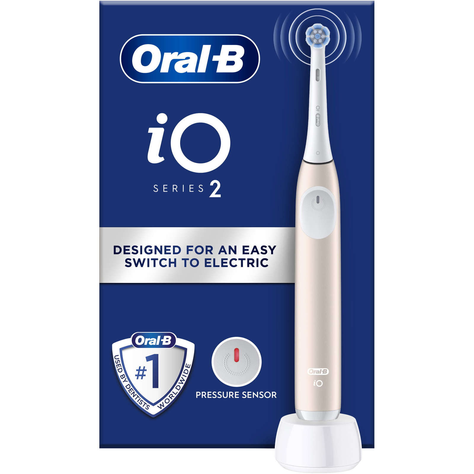 ORAL-B iO 2 Series Elektromos Fogkefe Calm Pink (8700216611831)