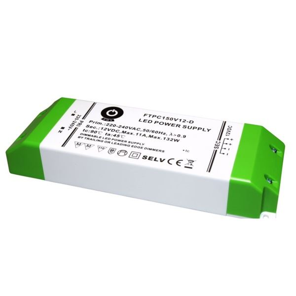POS Power FTPC150V12-D 12V/11A 150W IP20 szabályozható LED tápegység (FTPC150V12-D)