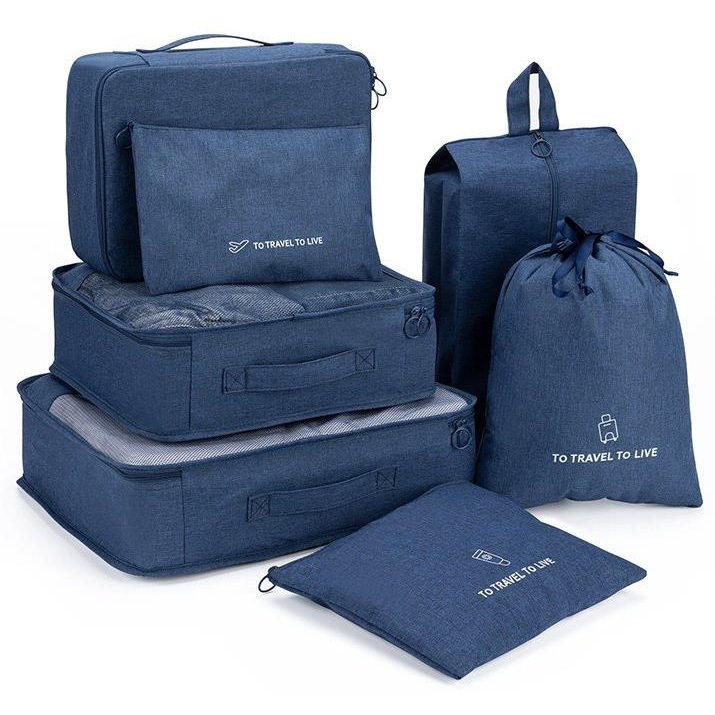 Kufryplus Travel organizers SN1351 navy blue (K052000SN1351)