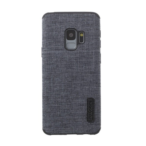 Szilikon telefonvédő (textil bevonat) SZÜRKE [Samsung Galaxy S9 (SM-G960)] (5996457781744)