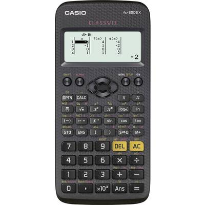 Casio (FX-82DEX) Iskolai számológép Fekete Kijelző (számjegy): 12 Elemekről üzemeltetett (Sz x Ma x Mé) 77 x 14 x 166 mm (FX-82DEX)