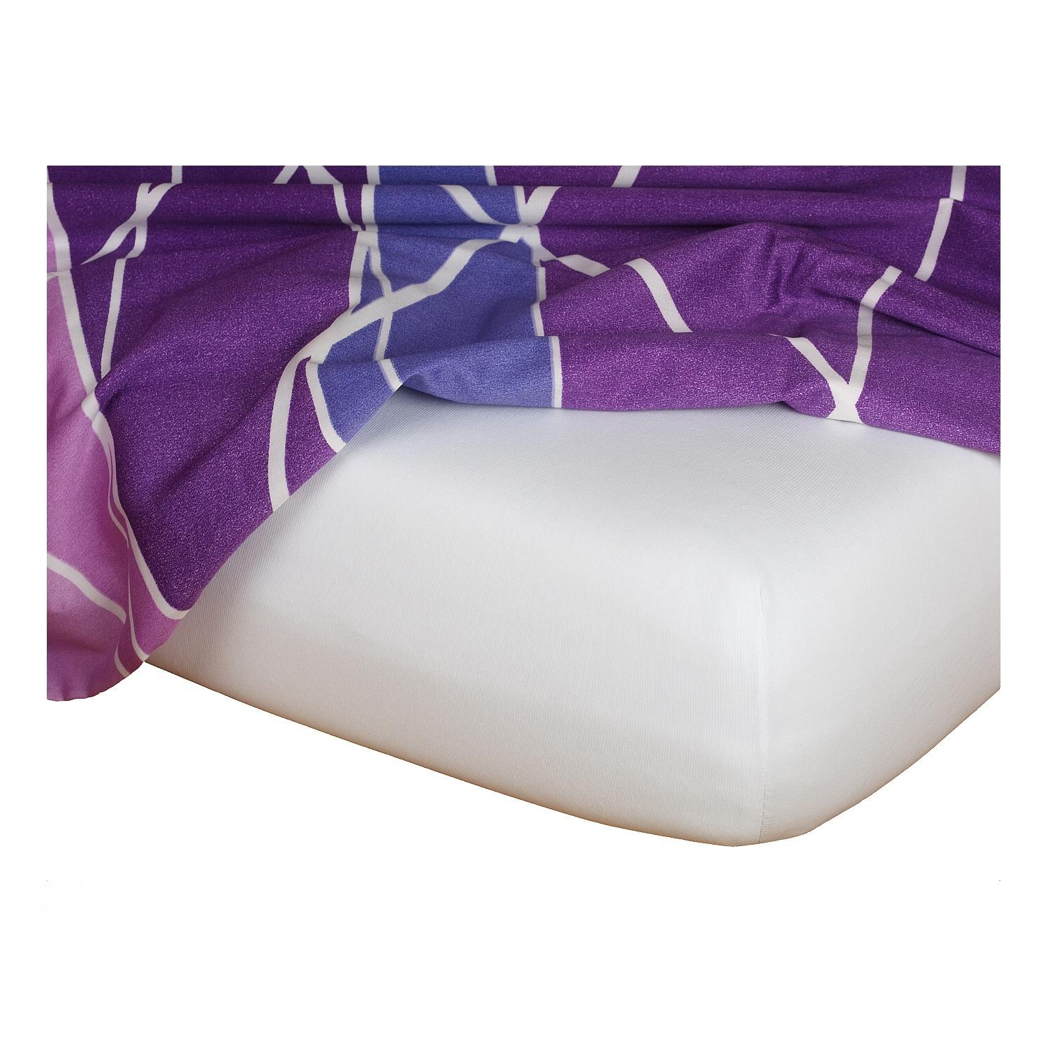 Dadka Jersey sheet white 180 × 200 × 20 cm (02201A-0000BILA-B)