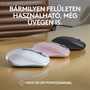 Logitech MX Anywhere 3S vezeték nélküli bluetooth egér halványszürke (910-006930)