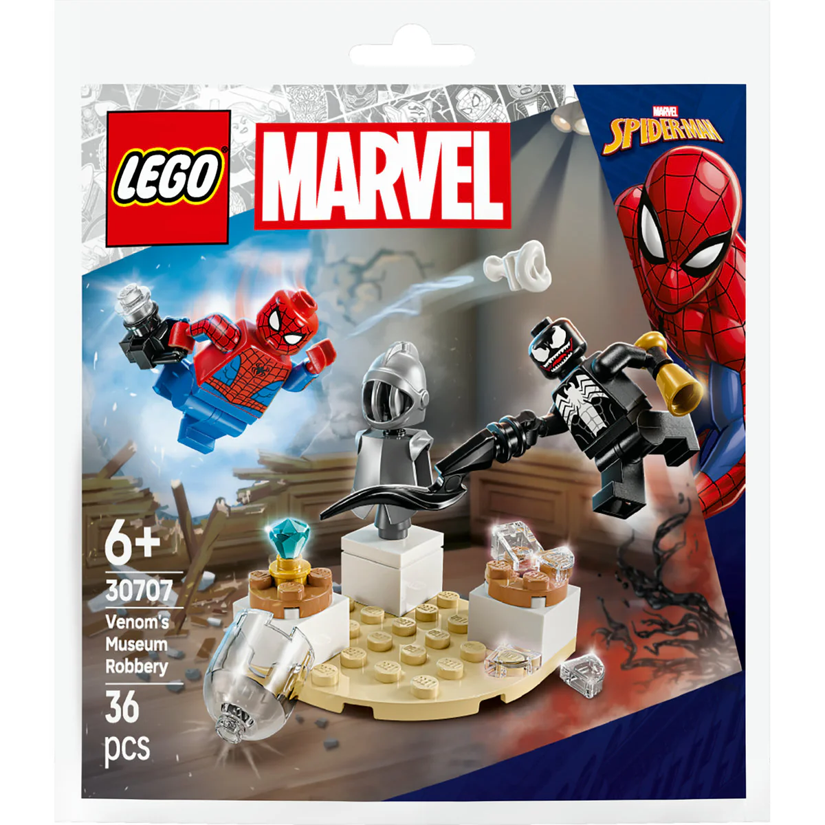 LEGO® Marvel: 30707 - Venom múzeumrablása (30707)