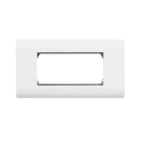 Nikomax Mosaic keret 45x45mm, 2 portos, 148x80x8 mm (NMC-PL2PM-WT)