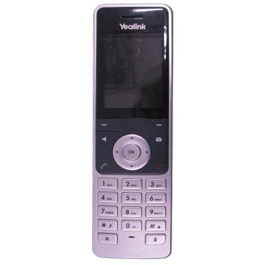 Yealink SIP-W56H Vezeték nélküli telefon Hívóazonosító Fekete, Ezüst (1302002)