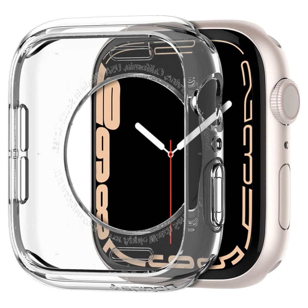 Spigen Liquid Crystal Apple Watch Series 7/6/SE/5/4 (41/40mm) tok átlátszó (ACS04195) (ACS04195)