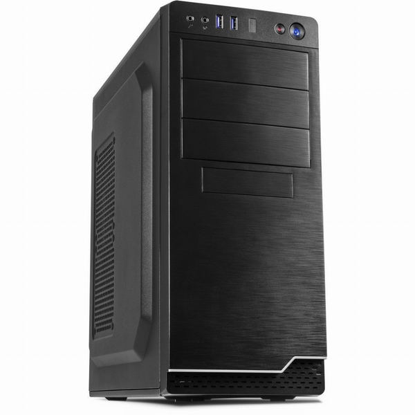 Inter-Tech IT-5916 Számítógépház - Fekete + 500W PSU