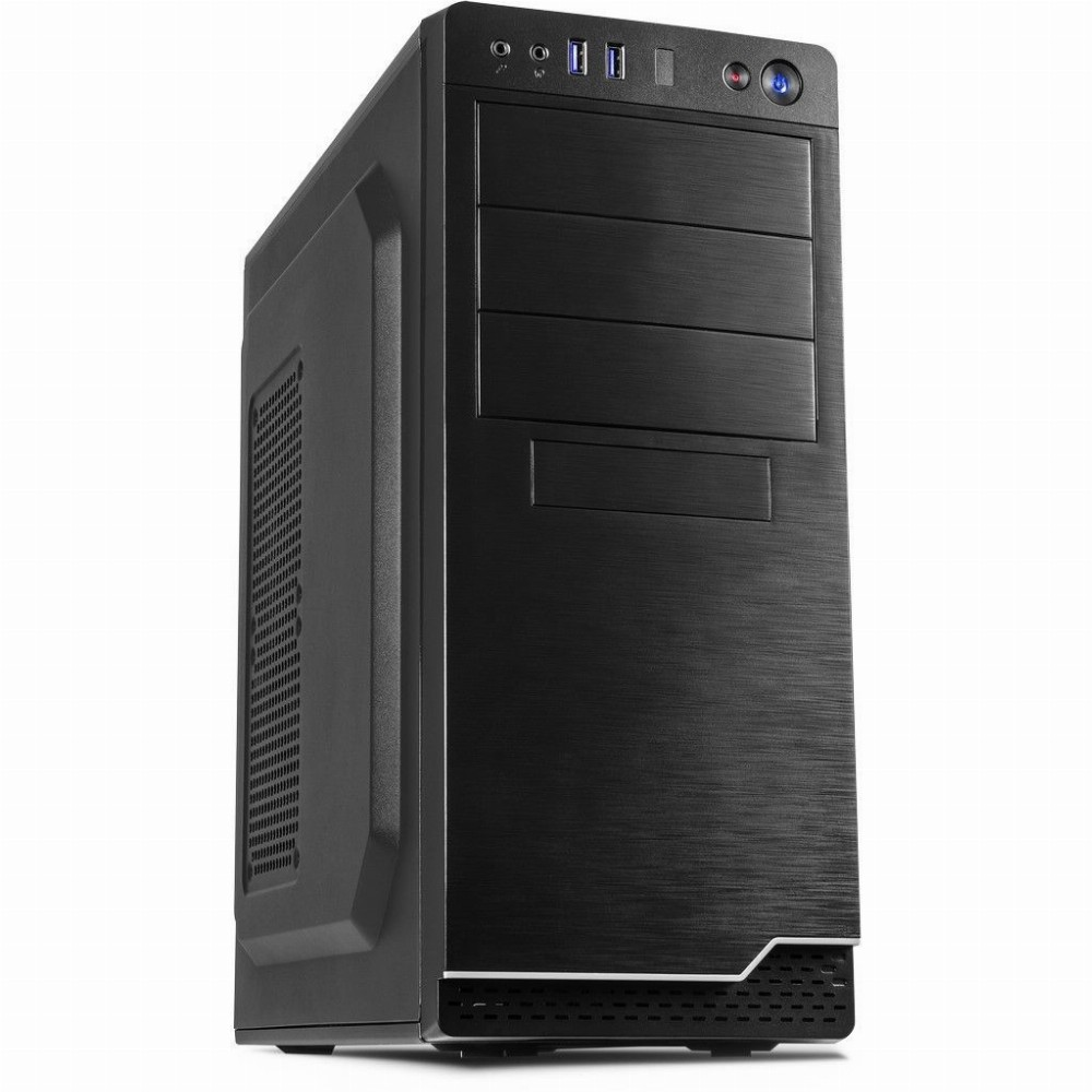 Inter-Tech IT-5916 Számítógépház - Fekete + 500W PSU (88881316)