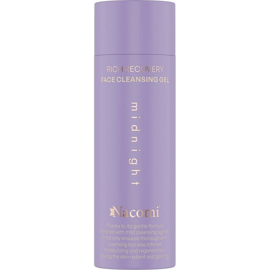 Nacomi Rich Recovery Żel do mycia twarzy Midnight 140ml