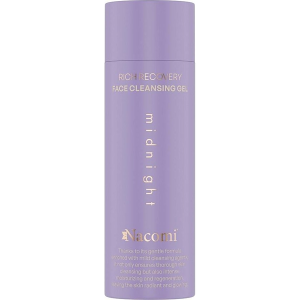Nacomi Rich Recovery Żel do mycia twarzy Midnight 140ml