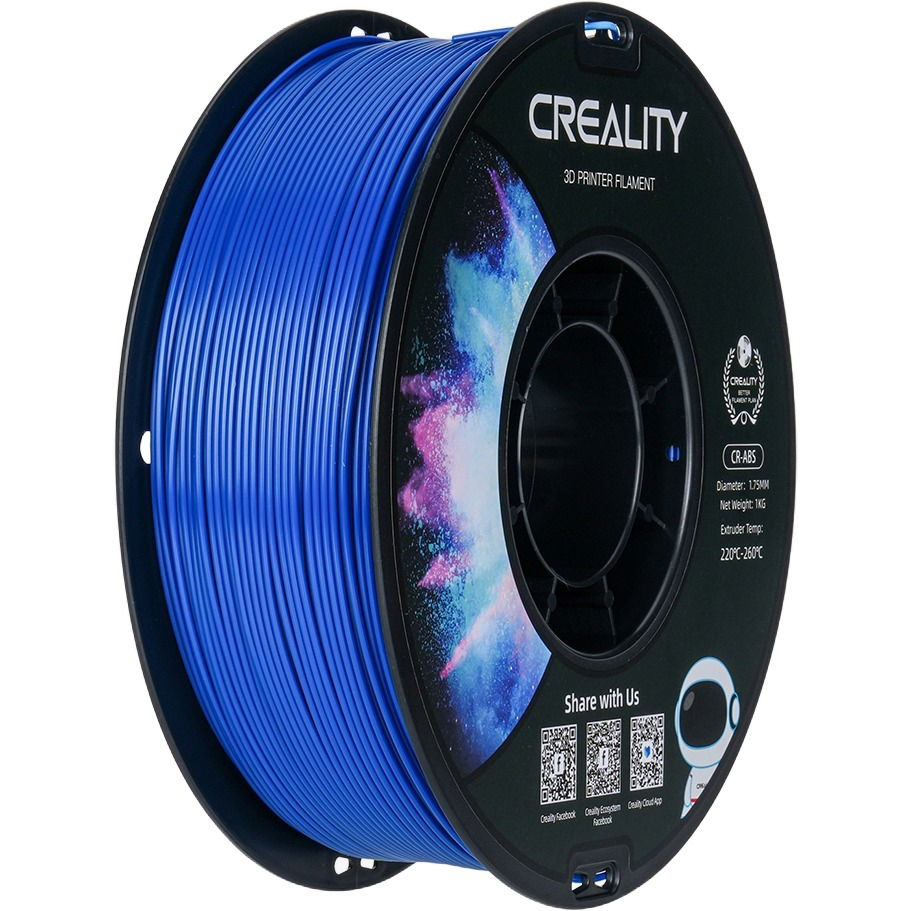 Creality 1,75mm ABS black neutral tray - 1kg, kék (CR-ABS Blue)