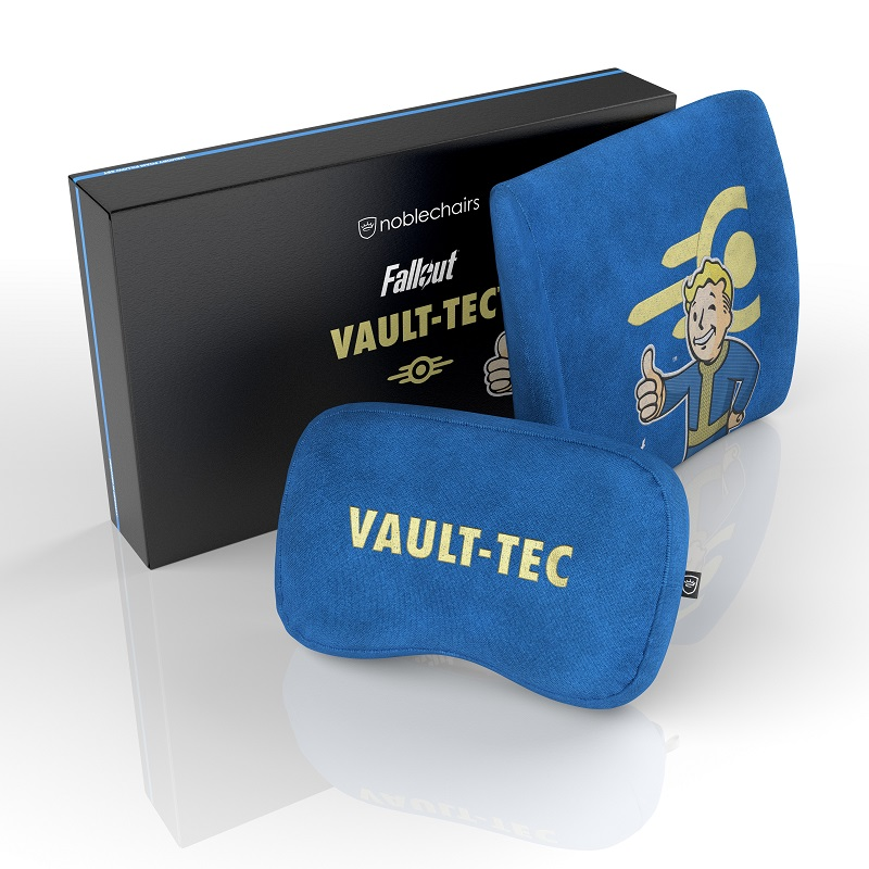 Gamer szék kiegészítő noblechairs Memóriahabos párnaszett Fallout Vault-Tec Edition (CSGH-GCNO249)