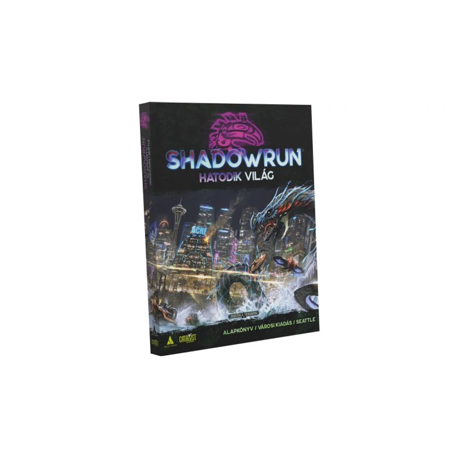 Delta Vision Shadowrun Alapkönyv szerepjátékhoz Városi kiadás - Seattle (DEL34797)