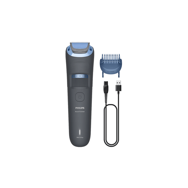 Philips BT3617/15 baardtrimmer Batterij/Accu 20 2 cm Nat en droog Donkerblauw