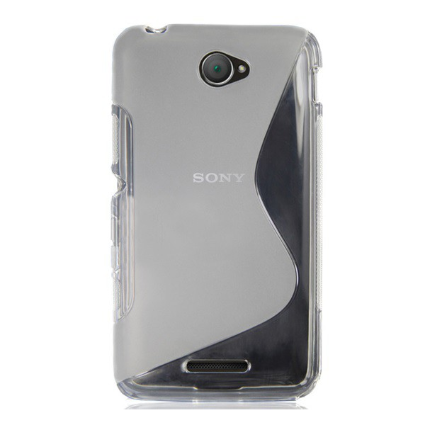 Szilikon telefonvédő (S-line) ÁTLÁTSZÓ [Sony Xperia E4 (E2105)] (5996457543236)