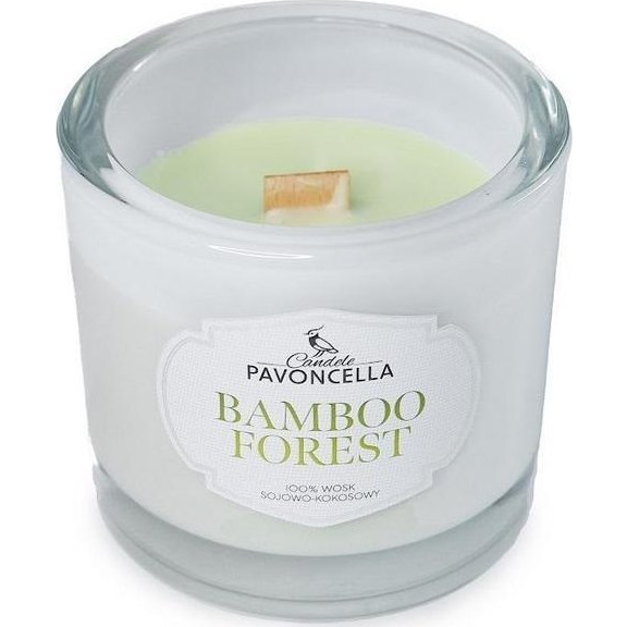 Świeczka sojowa Bamboo Forest biała 170g