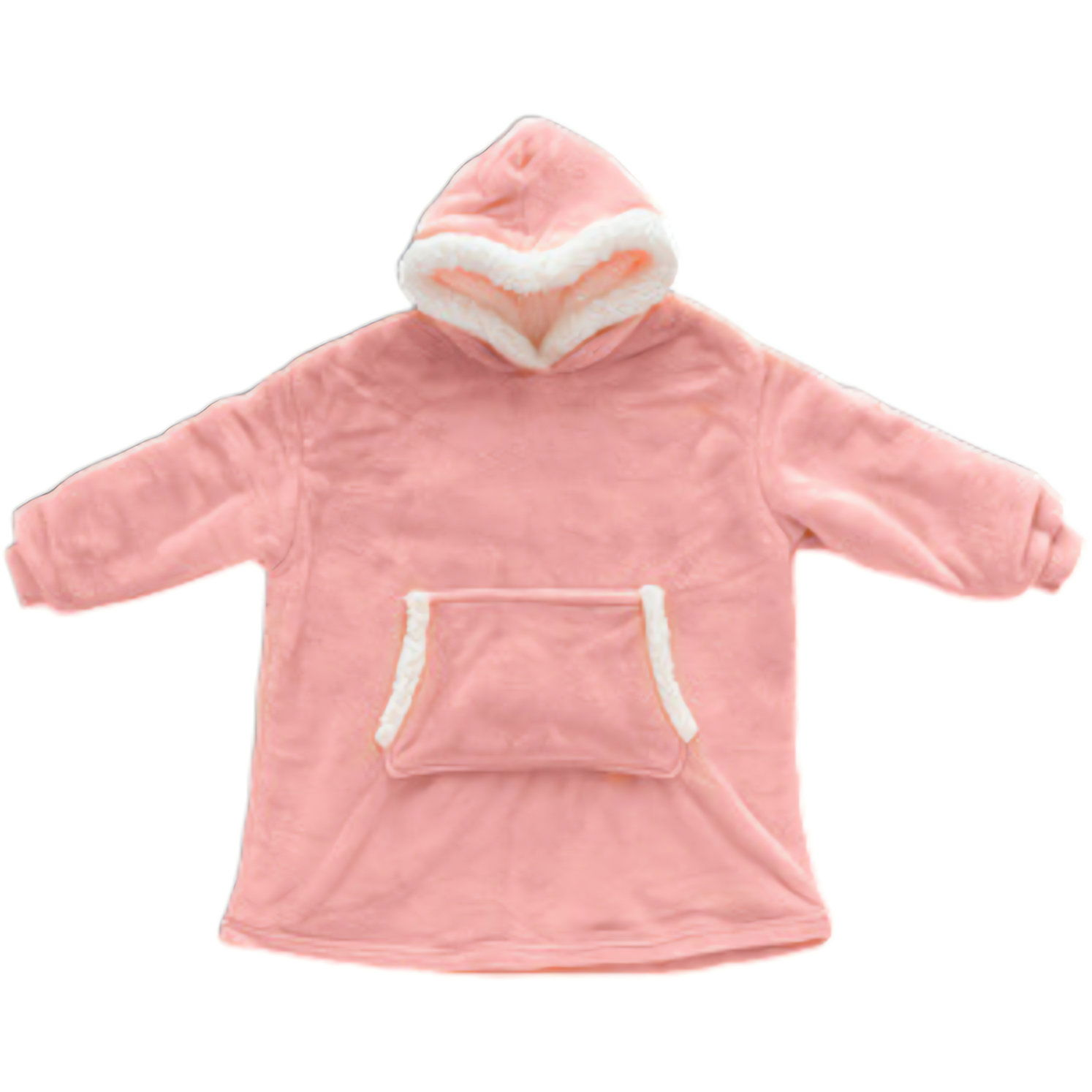 Ruhhy 26144 Televizní mikina s kapucí XXL, růžová (5900779957725)