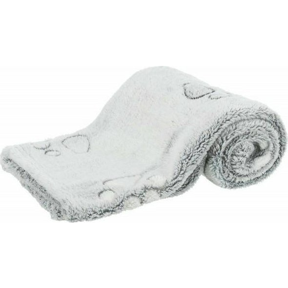 Trixie Pléd Nando, Puha Gyapjú 75 × 50 cm, Világosszürke (TX-37847)