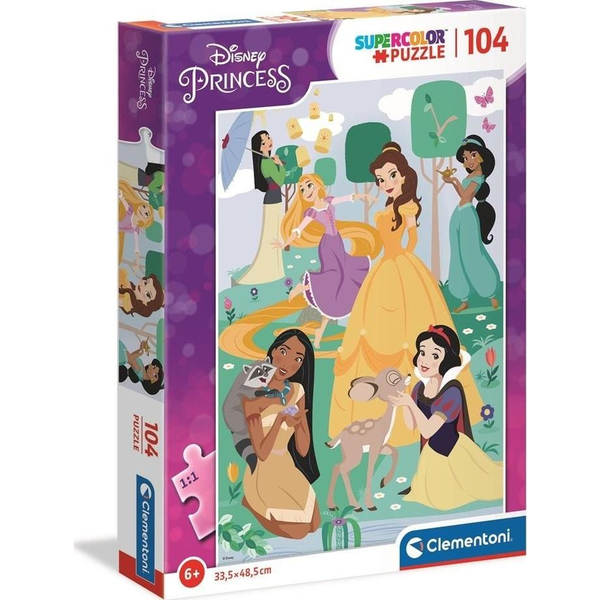 Clementoni Supercolor 25736 puzzel Legpuzzel 104 stuk(s) Stripfiguren