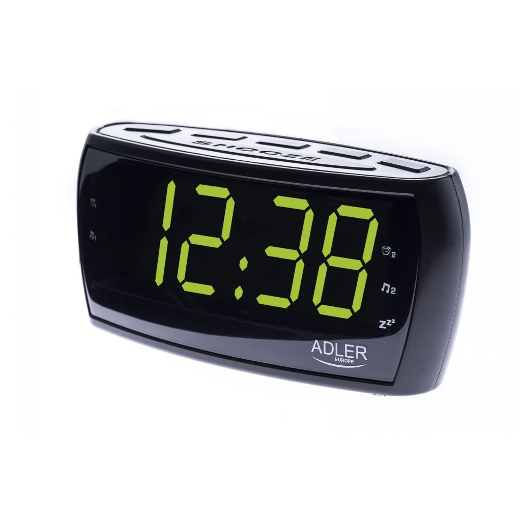 Adler AD1121 rádiós ébresztőóra fekete (AD1121)