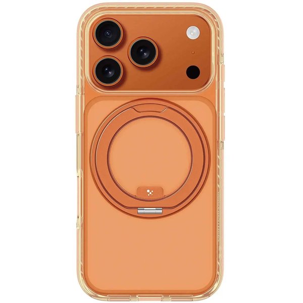 AMAZINGTHING Titan Pro Spin Drop Proof Case 3 Lens iPhone 17 Pro Titan Orange