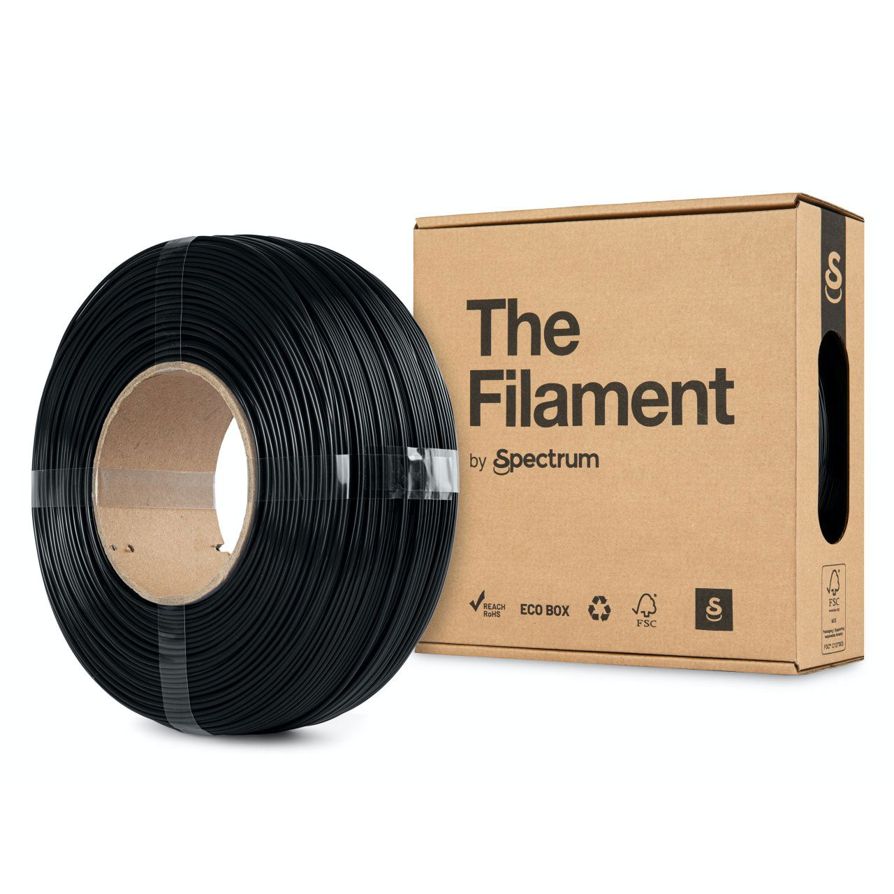 The Filament ReFill PETG 1,75mm Midnight Black 1kg (TF-24056)