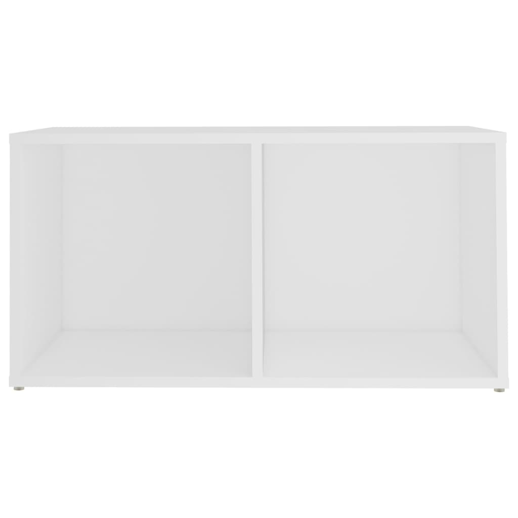 4 db fehér forgácslap TV-szekrény 72 x 35 x 36,5 cm (3079970)