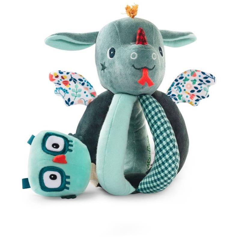 Lilliputiens Csörgő - Joe, a sárkány és Merlin, a bagoly (5414834833676)