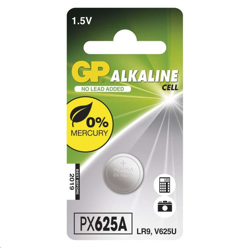 GP 1.5V gombelem PX625A (LR9) (B1325) (B1325)