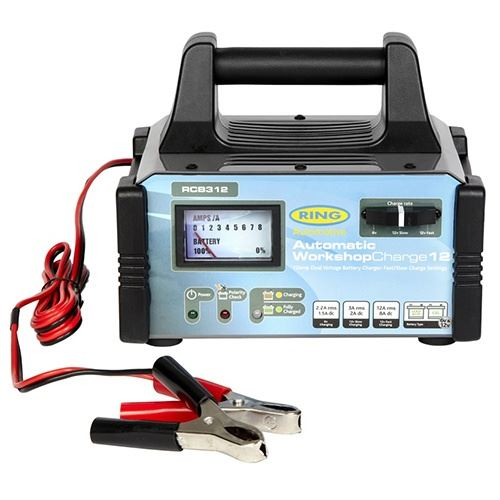 Ring 70RECB312 akkumulátor töltő 6/12V 12A