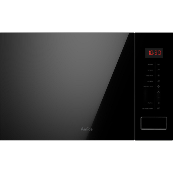 Amica AMMB20E5SGV Studio Beépíthető Mikrohullámú Sütő 20L 800W