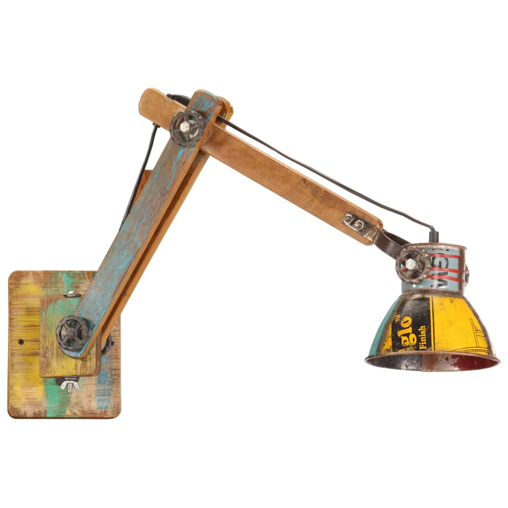 ipari stílusú többszínű kerek falilámpa E27 (344403)