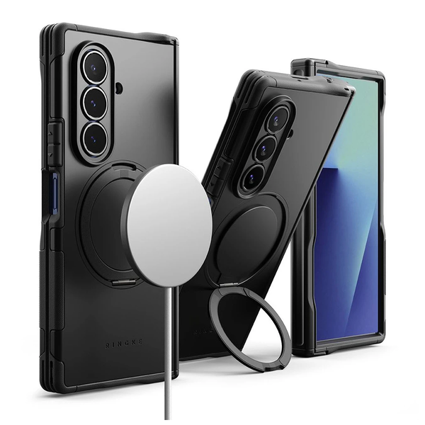 RINGKE ALLES Magnetic MagSafe Galaxy Z Fold 7 készülékhez tok fekete