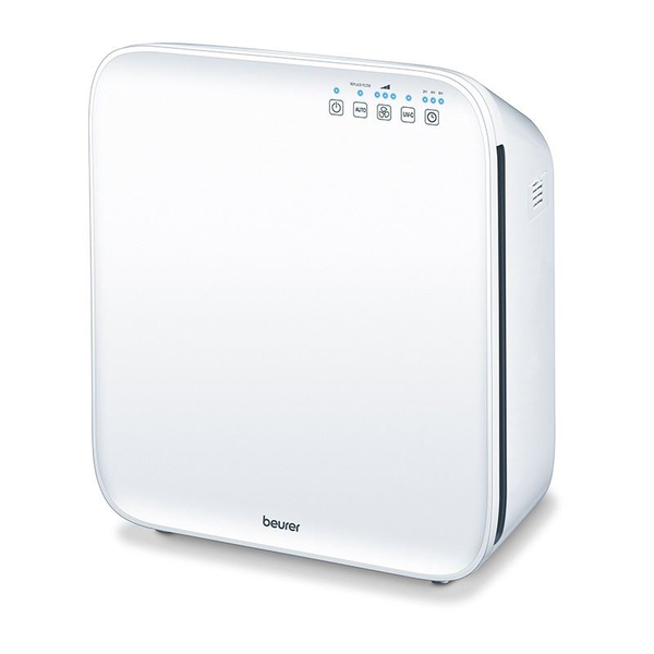 Пречиствател на въздух - Beurer LR 310 Air purifier, 3 output levels, Timer function, for rooms of 18m2- 56m2, three-layered filter system, Product dimensions 14,5 x 38,8 x 42,8 cm