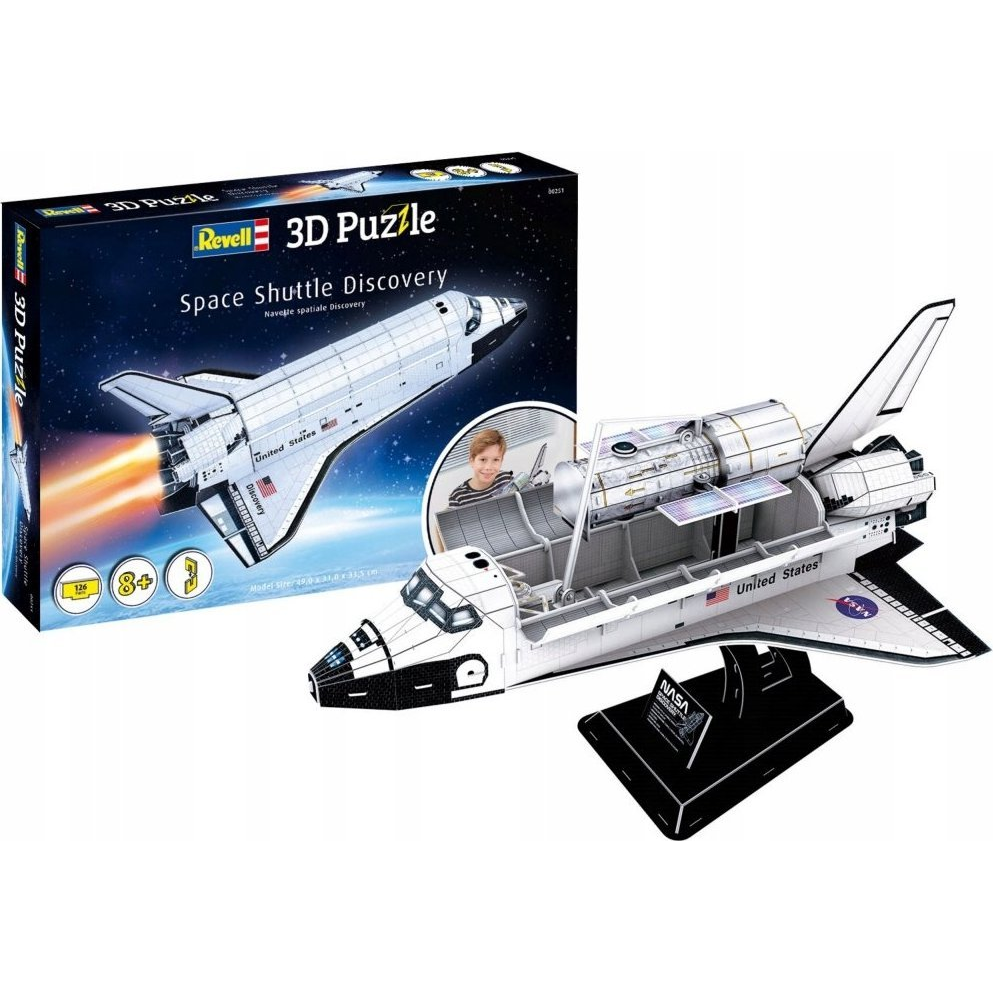3D Puzzle űrrepülőgép Discovery 00251 neu 1 db (00251)