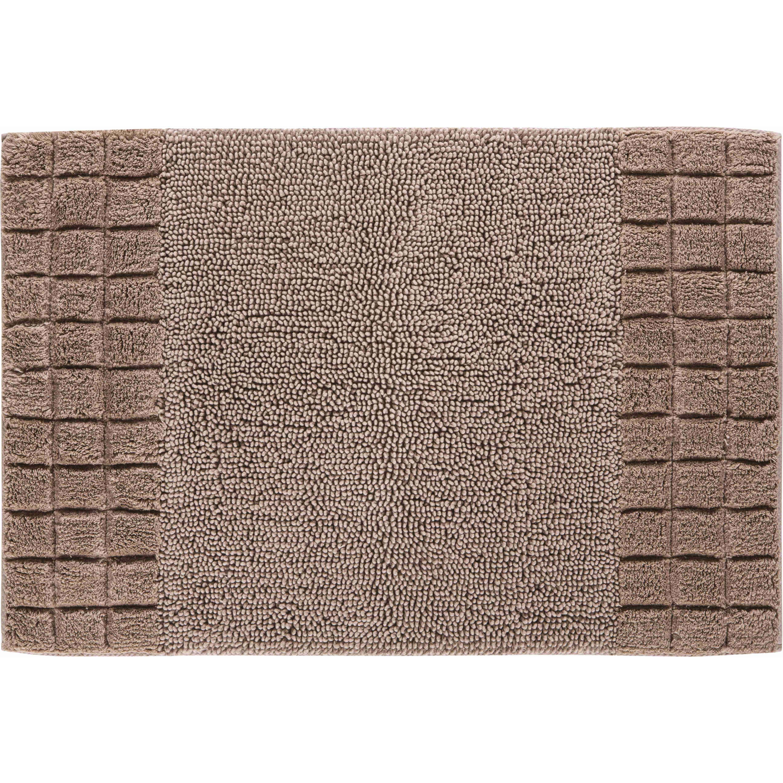 LineaDue CHESS Fürdőszobai szőnyeg, 60x90 cm, szürkésbarna (B4115-014207212)